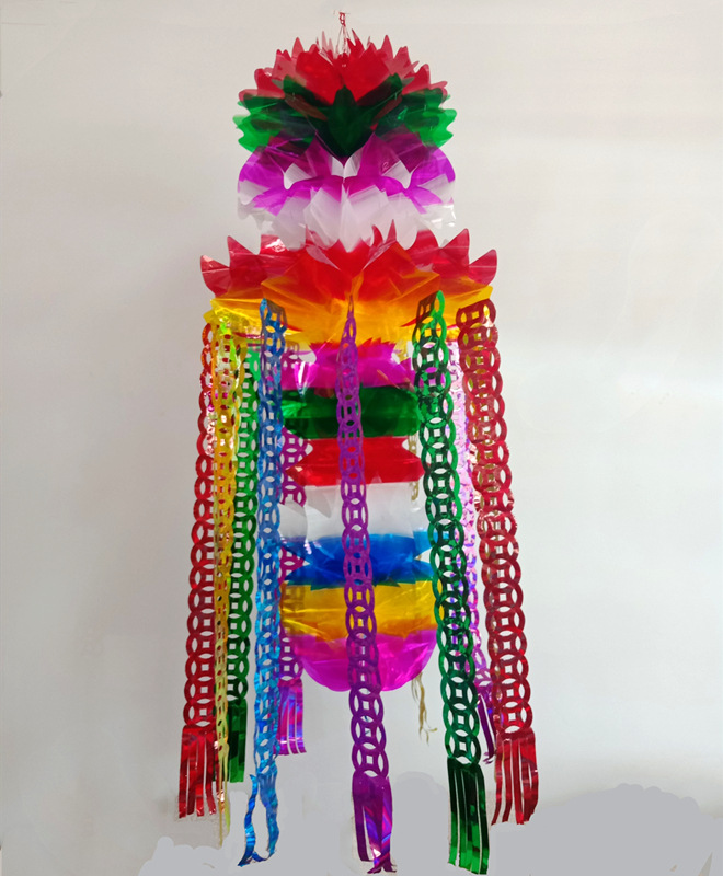 清明节灯笼祭祀用品殡葬上坟飘扫墓白事挂清莲花吊纸挂纸元宝铜钱