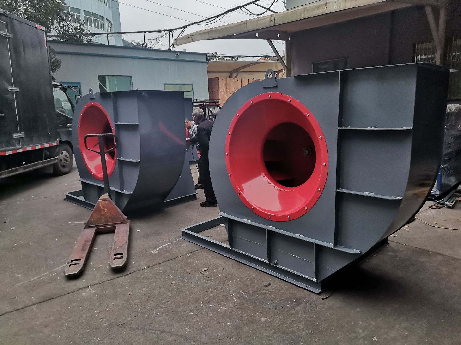 4-72-8c37kw环保专用风机 厂房车间除尘引风机 防爆离心风机