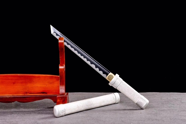 龙泉周匠刀剑宝剑传统工艺品收藏短刀唐横刀唐剑冷兵器批发未开刃