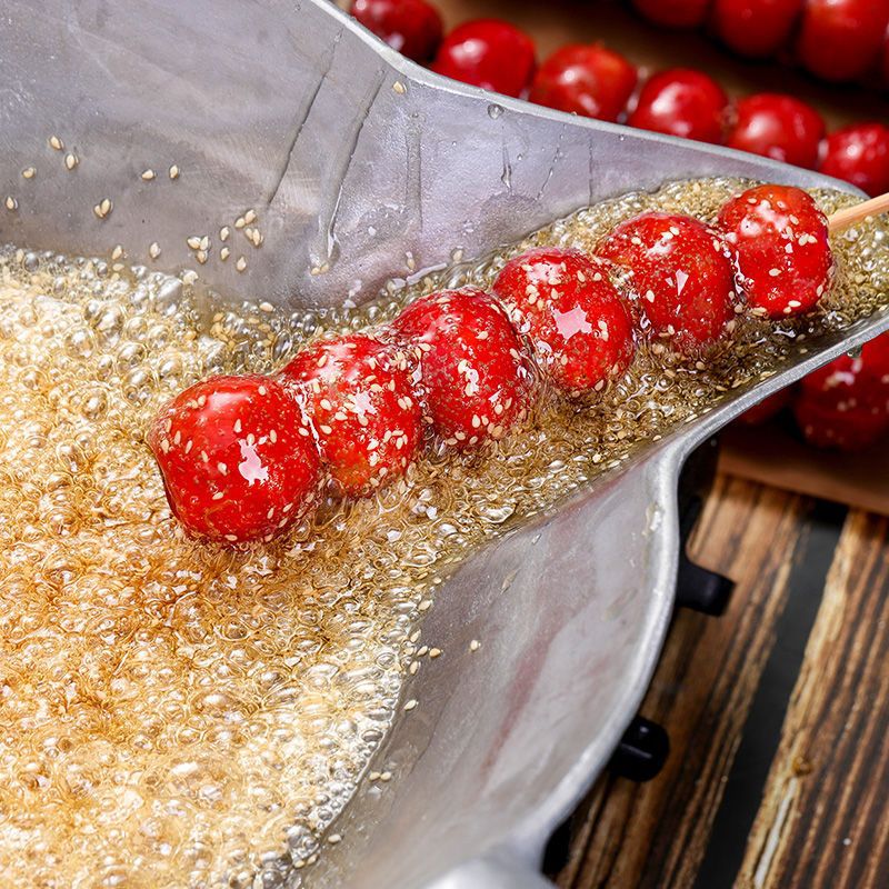 100支经典系列冰糖葫芦鲜果山楂批发价零食一整箱批发零售零食