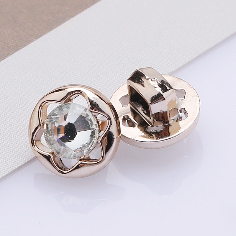 Plastic Plating Cufflink Pearl Button Classic Style High Leg Hand Sewing Button Sweater Shirt Accessories Button