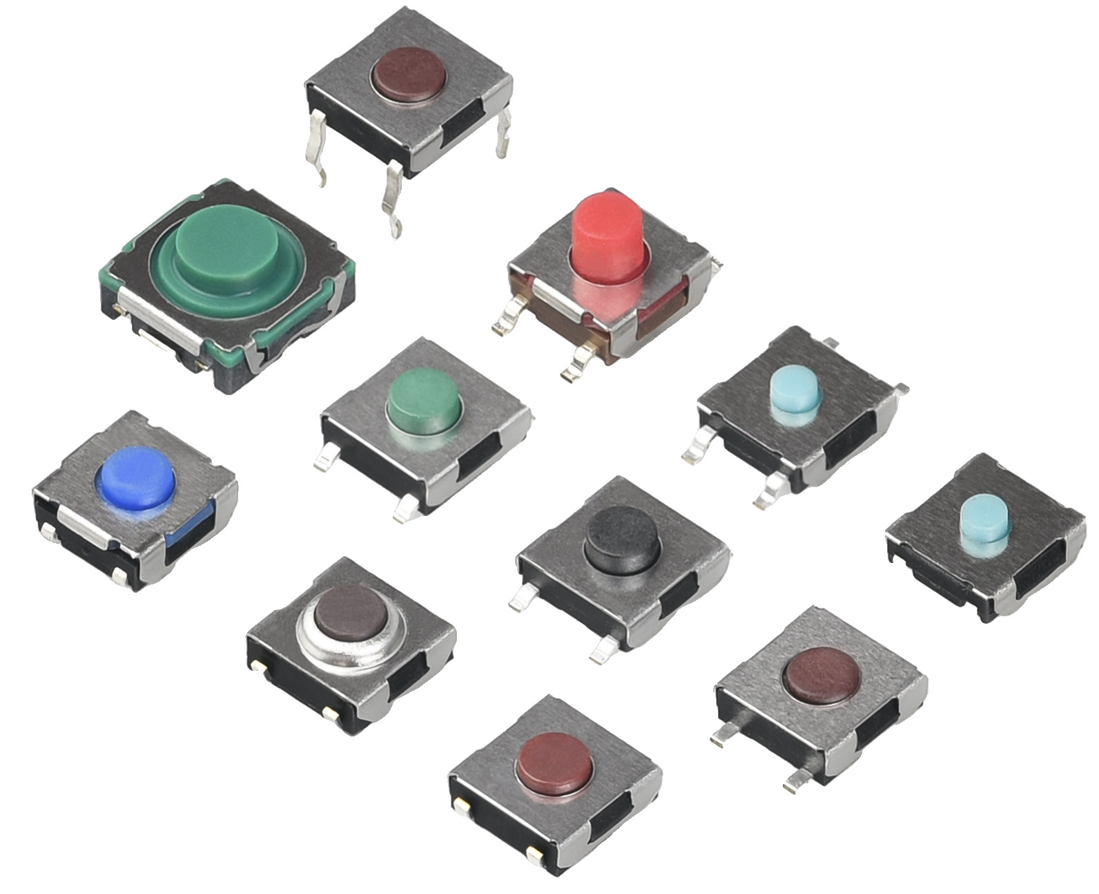 红色led带灯开关 直销带灯按键开关led 销售蓝色带灯轻触开关