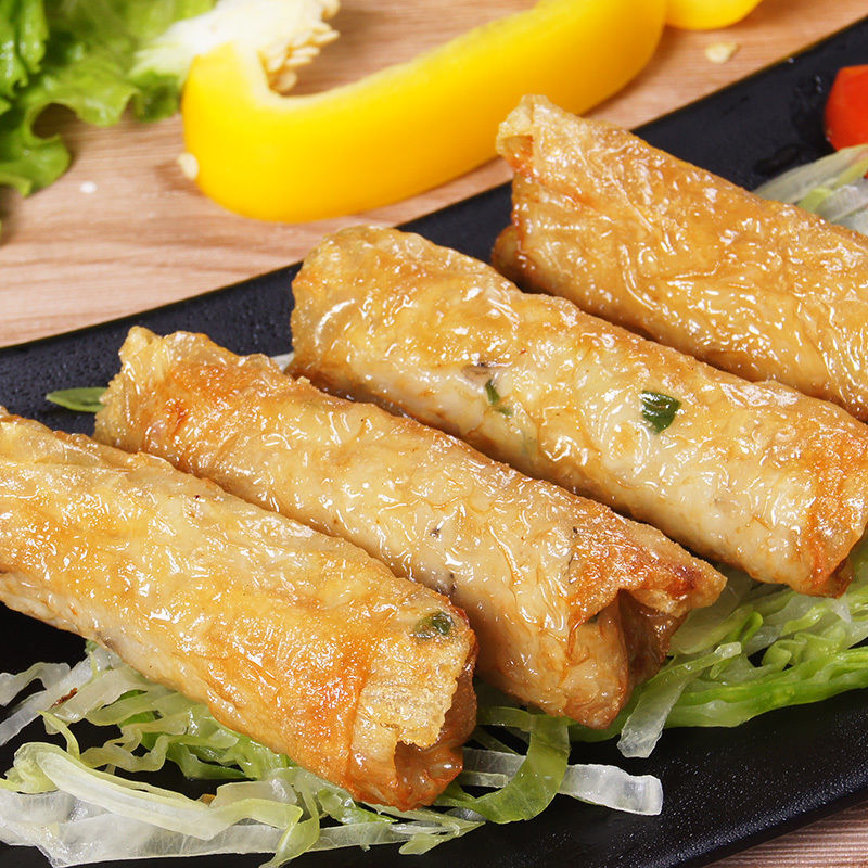 酒店菜品半成品 冷冻食材商用 府城虾卷 乡厨宴席特色菜 台湾