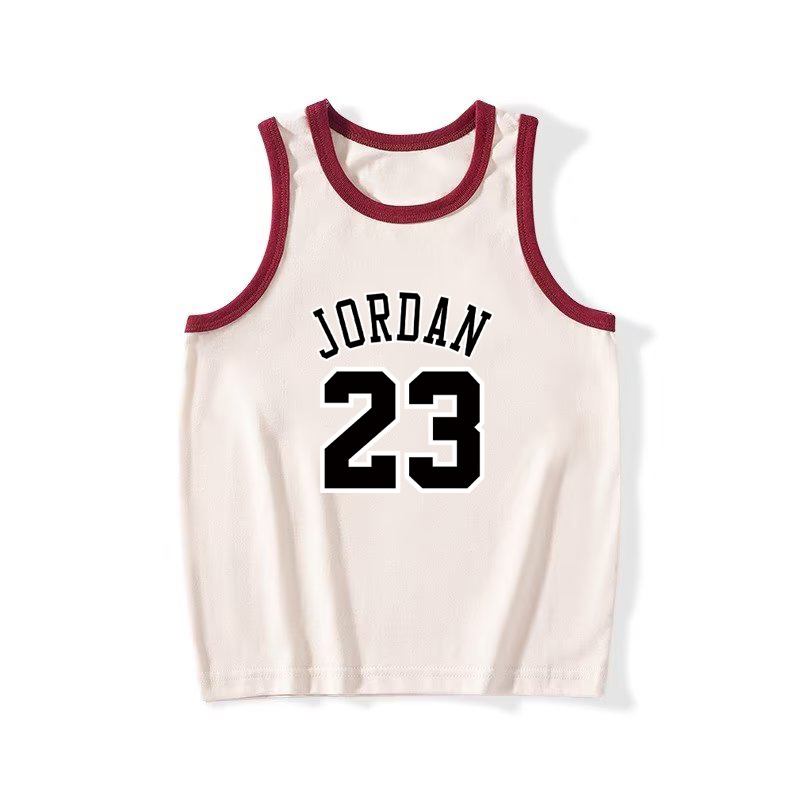 篮球运动服23号热销新品童装中大童无袖背心夏季新款一件代发623