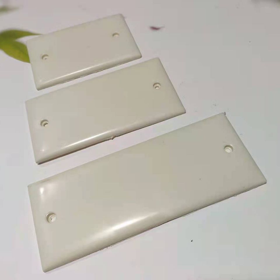 加长线盒盖板118带孔两位三位四位大方盖板明装接线盒漏洞遮挡板