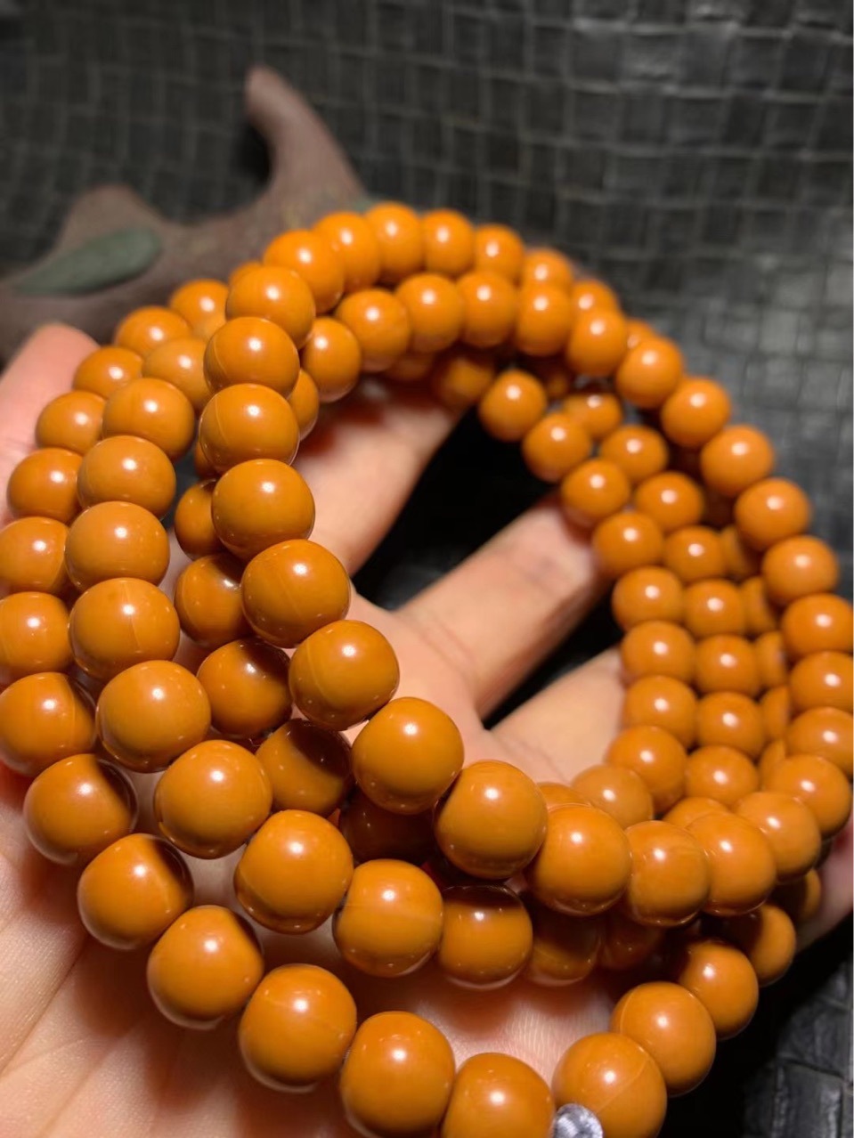 猴头老型108颗毕业级猴头核桃老型桶珠猴头光珠猴头文玩手串