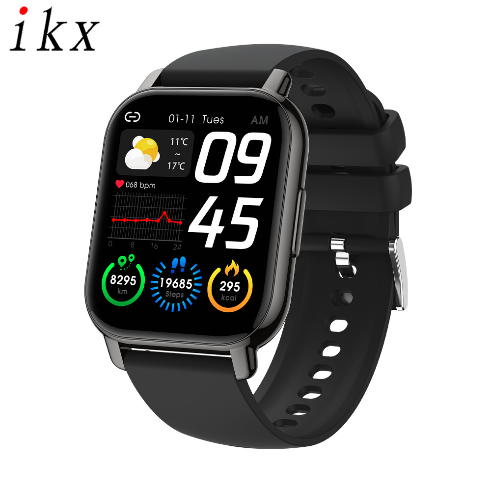 新款p66智能手表蓝牙通话心率血压血氧睡眠监测电子运动计步防水