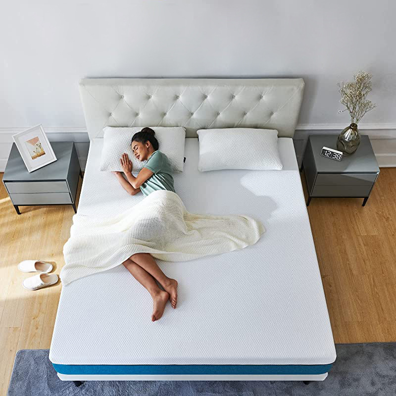 Cross-Border European and American Bedroom Furniture Comfortable Constant Temperature Gel Memory Foam Cushion Student Dormitory 15cm High Single Mattress