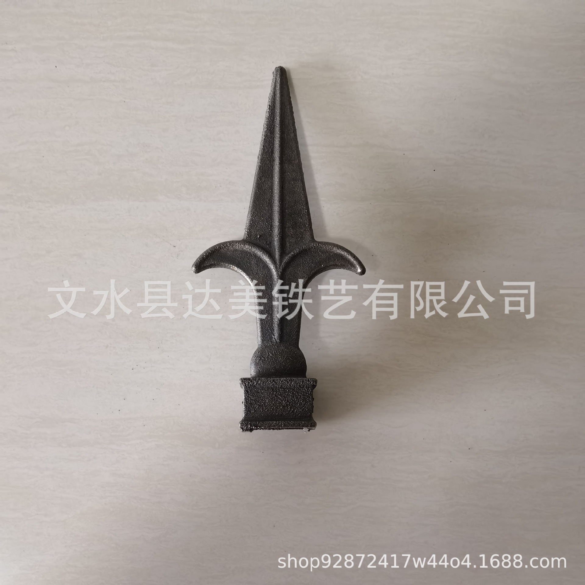 厂家直销铸造枪尖矛头护栏枪尖枪头围栏枪尖铁艺护栏配件量大从优