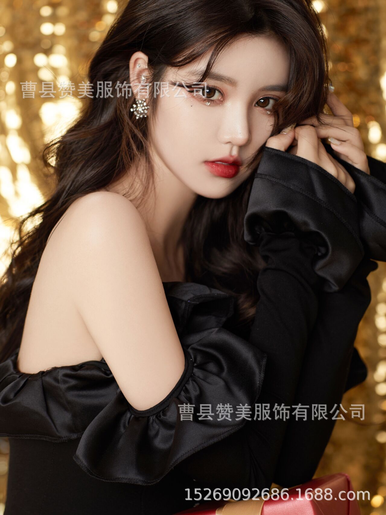 影楼个人写真服装新款女个性唯美私房艺术照性感时尚女孩演出服装