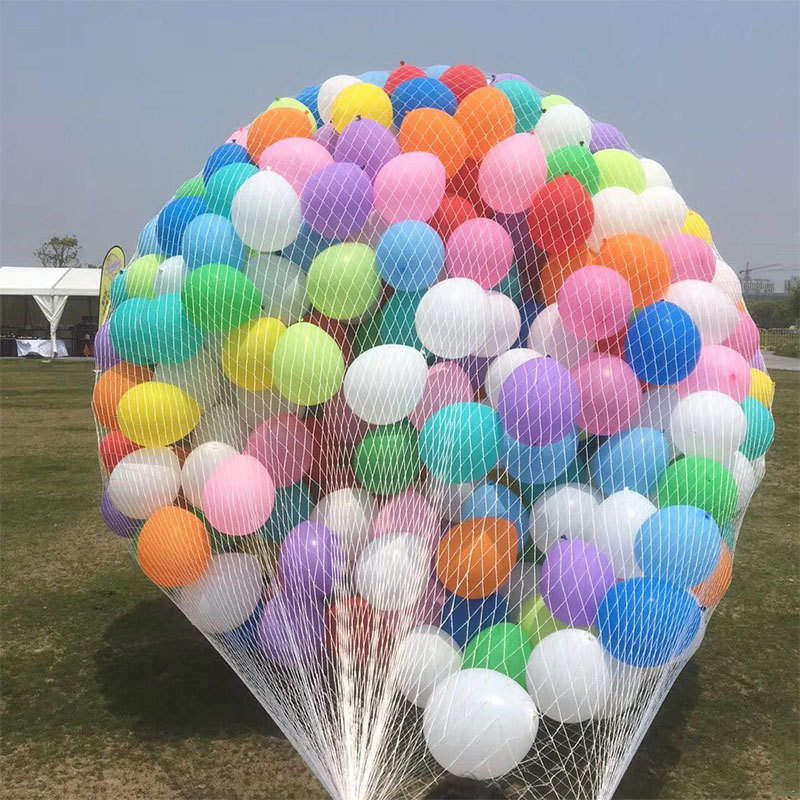 气球雨下落网公司开业降落商场活动求婚场地网兜装饰放飞派对婚礼