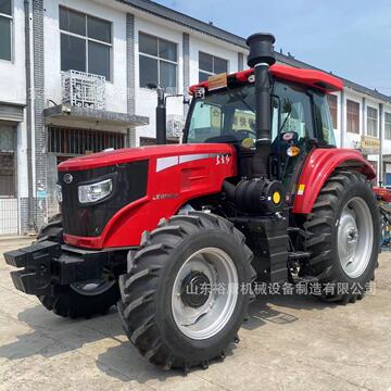 新款补后东方红lx1504四驱拖拉机24 8带爬行档农用犁地灭茬旋耕机