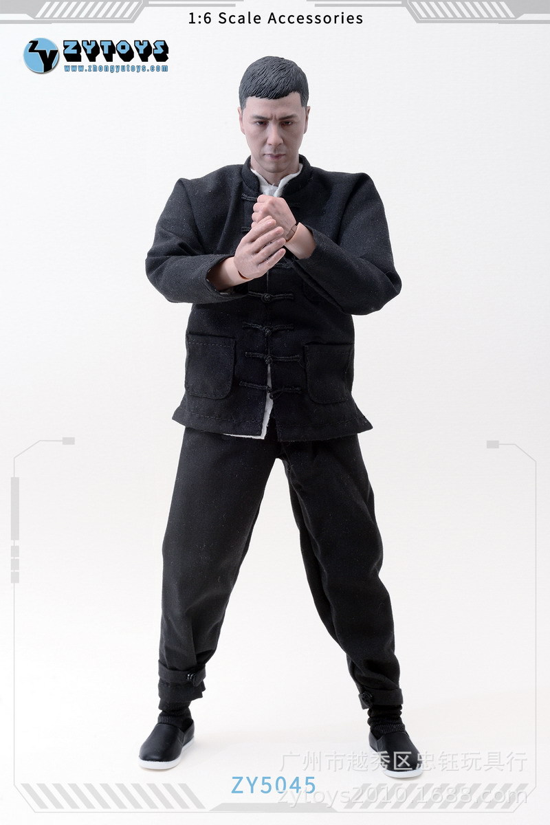 zytoys 1/6 唐装 人偶衣服 模型 电影 李小龙 叶问 功夫装 非真品