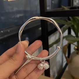 新款莲蓬手镯女年轻款直播货源莫比乌斯手环荷花镯子旋钮手镯批发