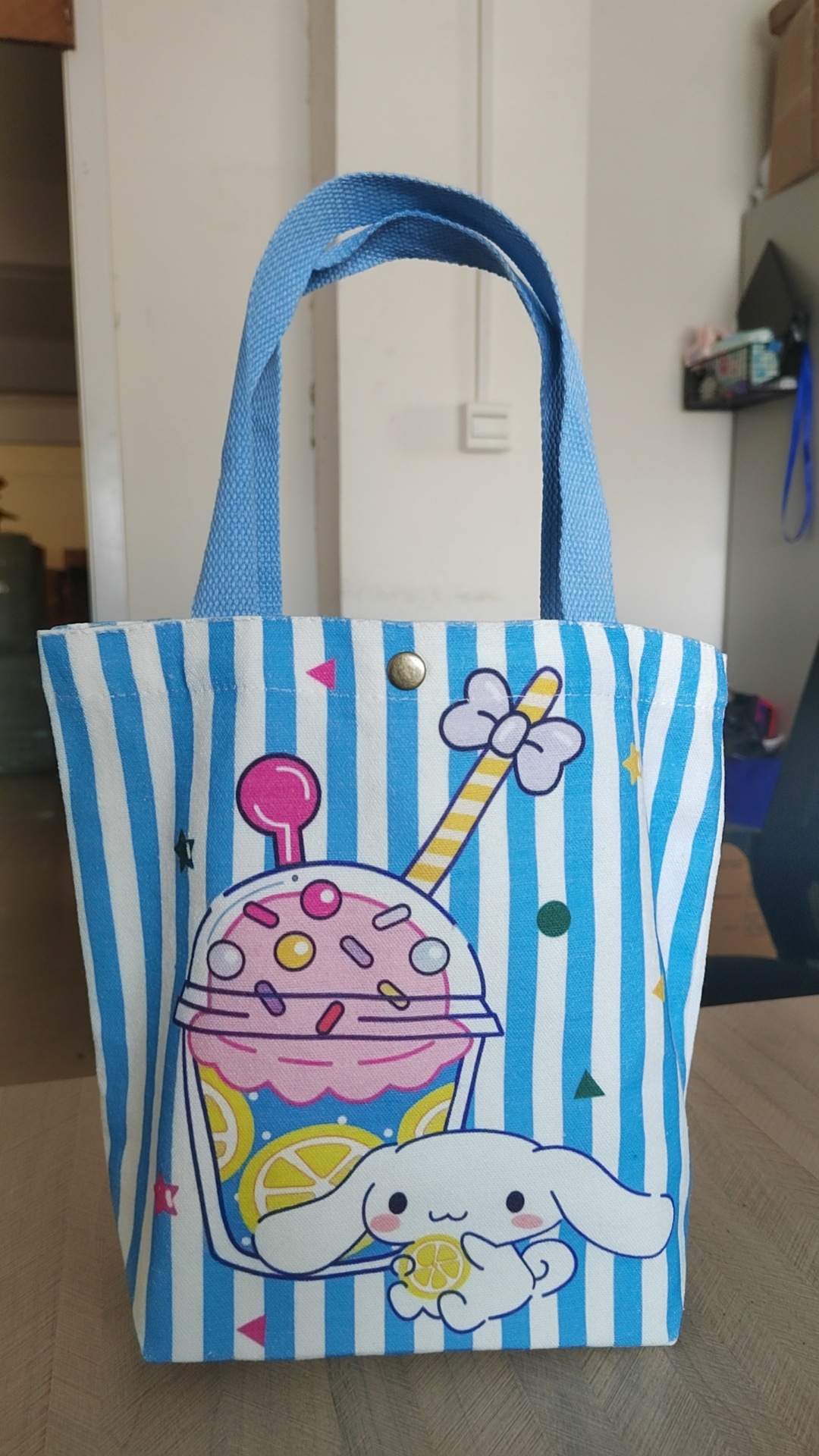 帆布袋定 制生日伴手礼幼儿园卡通手提袋批发现货喜铺儿童帆布包