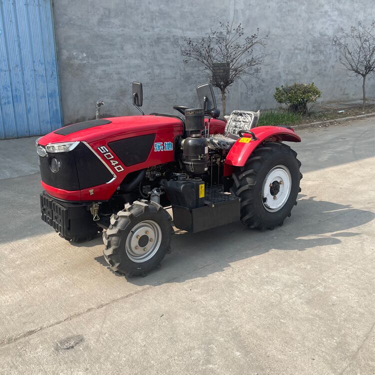 现货供应 水田旋耕机图片 四轮拖拉机lk-si-254鲁科