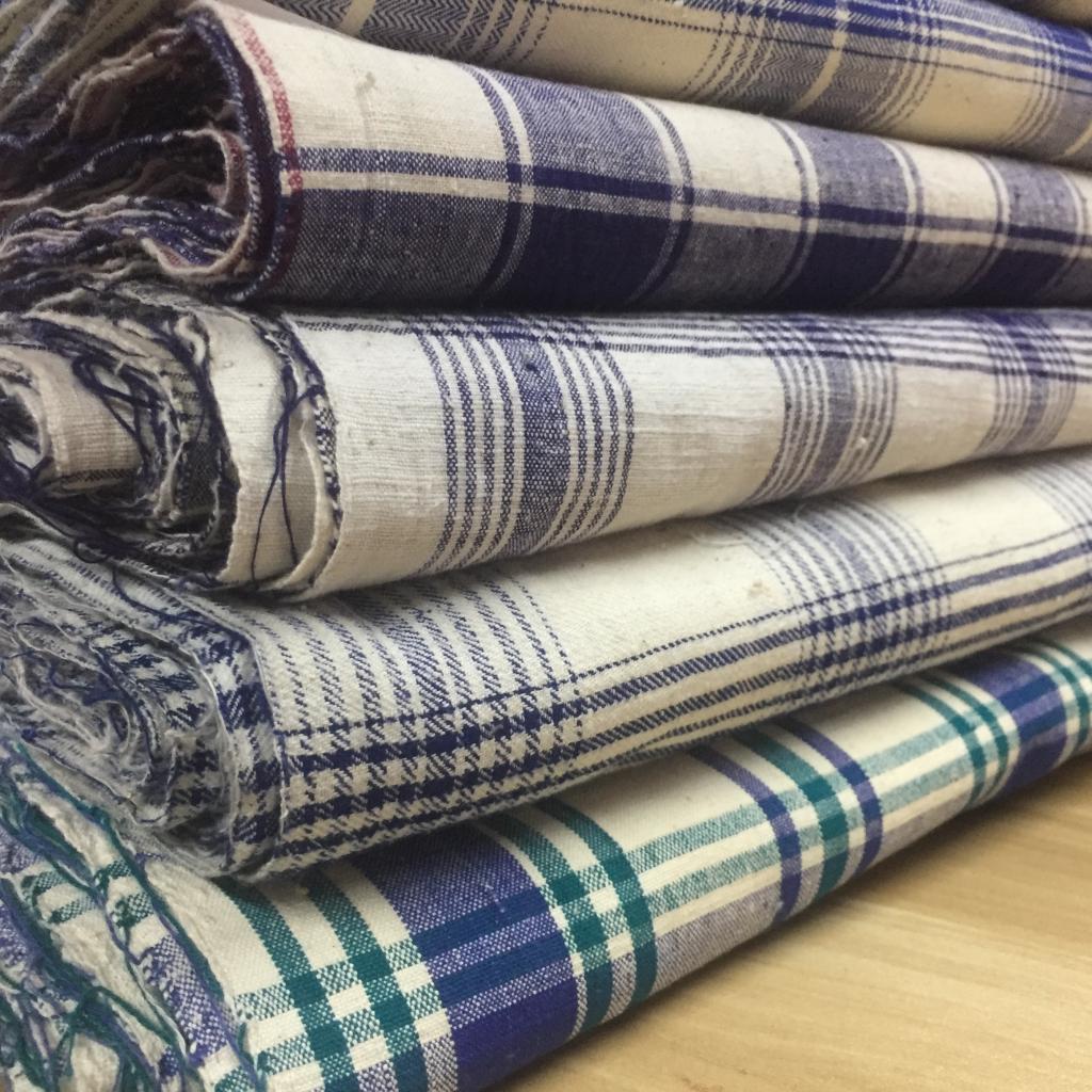 c29号库上海崇明老土布粗布 棉麻手织布 茶席茶垫 麻布包面料棉布