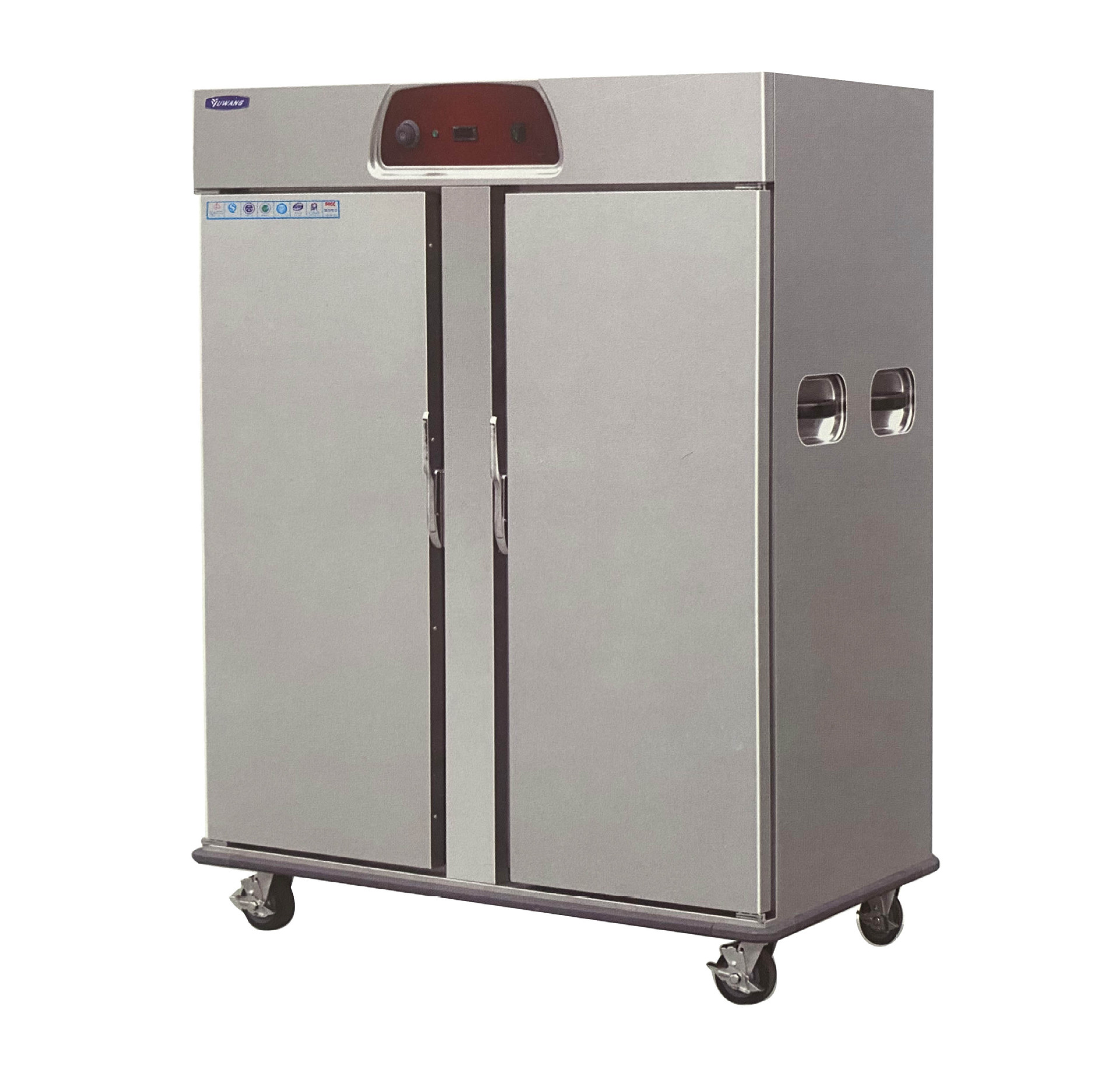 宇王商用宴会保温车食堂保温餐车酒店活动式餐车单门双门保温柜