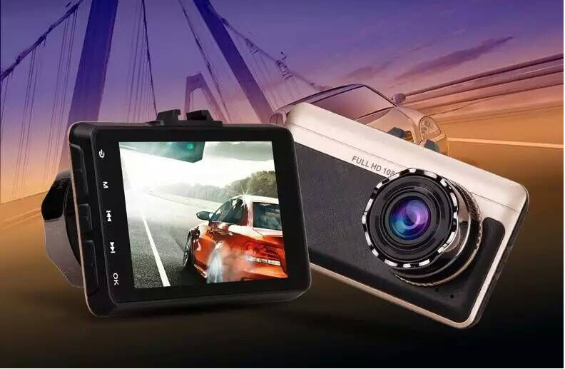 3寸超薄行车记录仪 hd car dvr1080p高清夜视车险礼品联咏96220