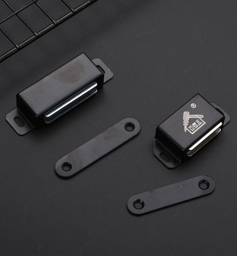 榕固不锈钢磁吸家具门吸强力磁性衣柜门不锈钢磁碰柜门柜吸磁碰