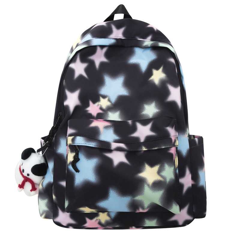 Schoolbag Primary School Girl Korean Style Japanese Style Junior School Backpack Good-looking Lightweight Ins Harajuku Print Backpack