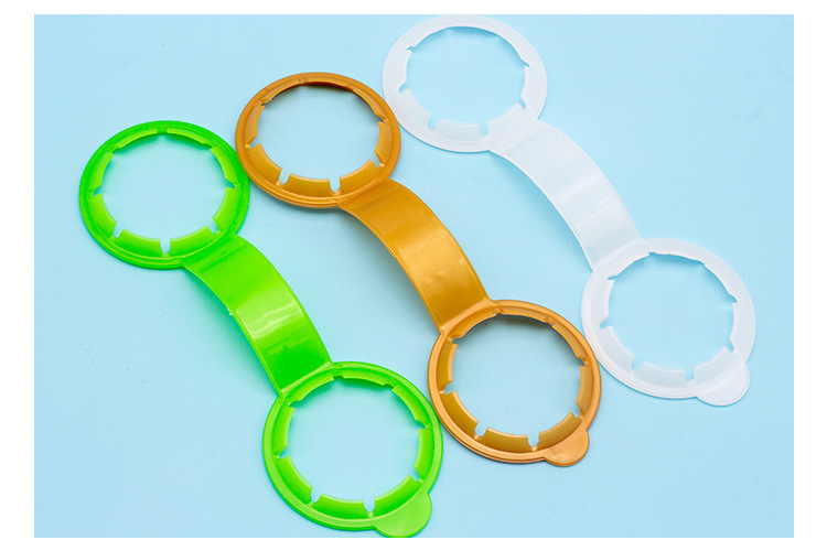 厂家现货双瓶提扣 38-40mm饮料提手 玻璃水双提扣 双孔塑料提手