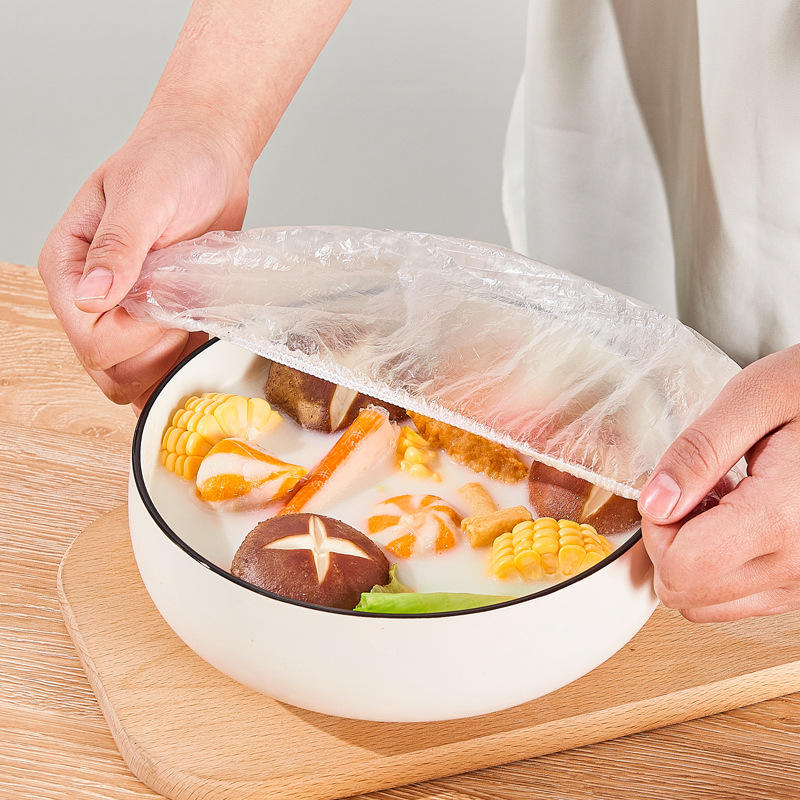 一次性保鲜膜食品级家用保鲜袋厨房冰箱用品浴帽批发保鲜袋饭菜罩