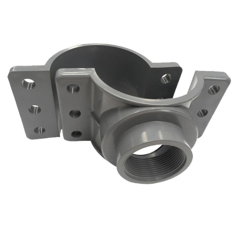 pvc管件增接口三通异径哈夫节马鞍座125 160 200 225 250 315 400