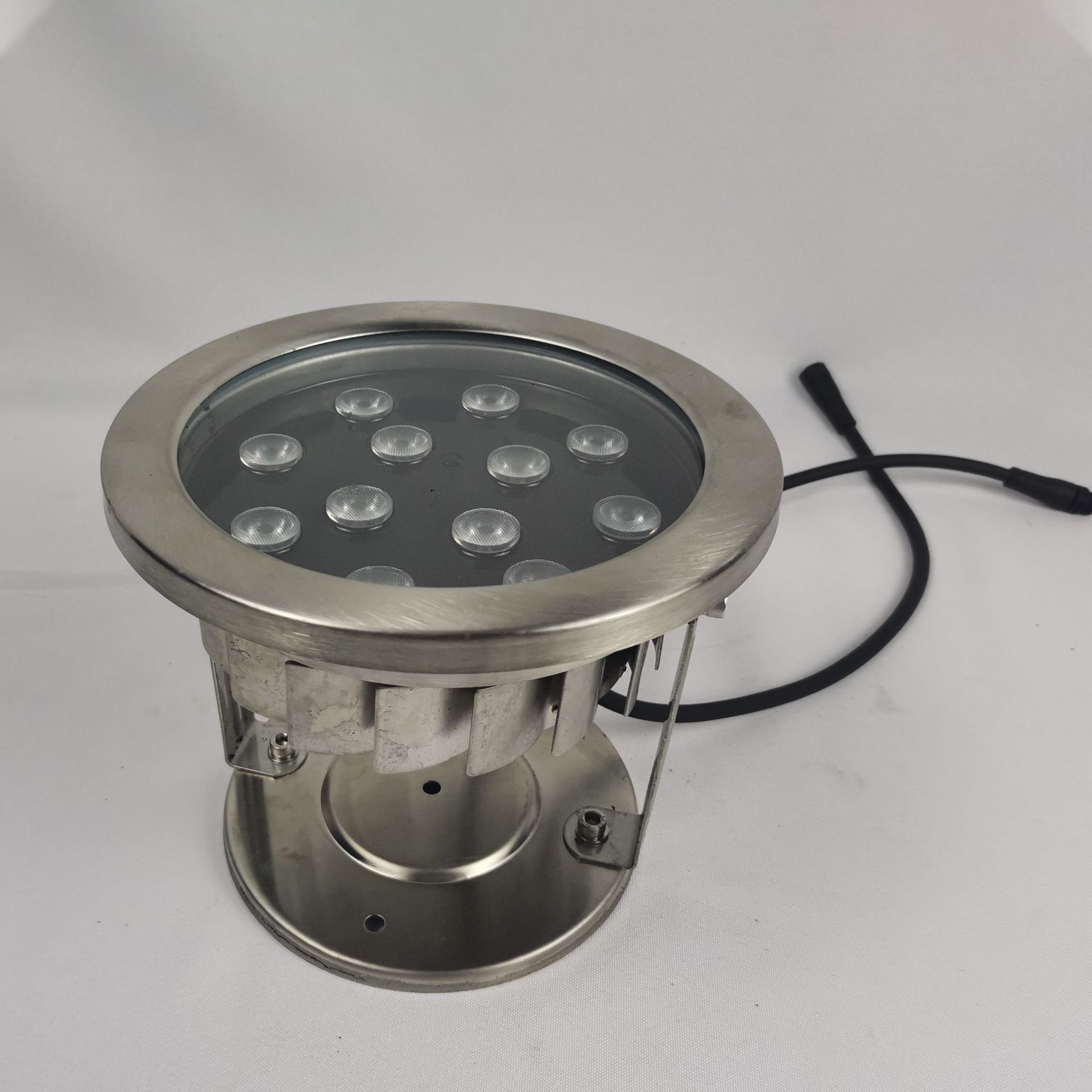 12wled七彩水底灯水下射灯led射灯喷泉户外 dmx512