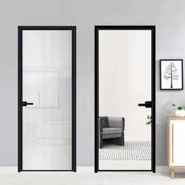 卫生间玻璃门厕所门卫生间门门框门套门单门钛镁铝合金简易长虹