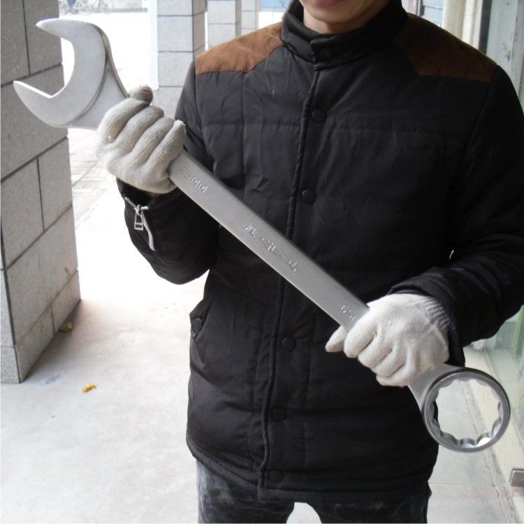 双头梅开呆扳34 65 38mm大型号 梅花开口两用扳手 汽车机修f扳手