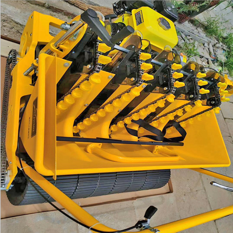 盖膜机地膜机自动人力大蒜播种机 地面覆盖手扶多功铺膜机架子