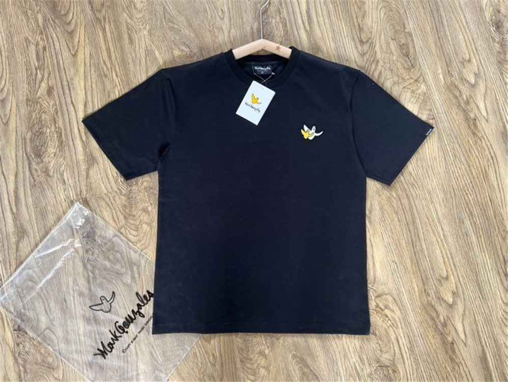 韩国本土小众品牌小飞人男女情侣款套头短袖t恤