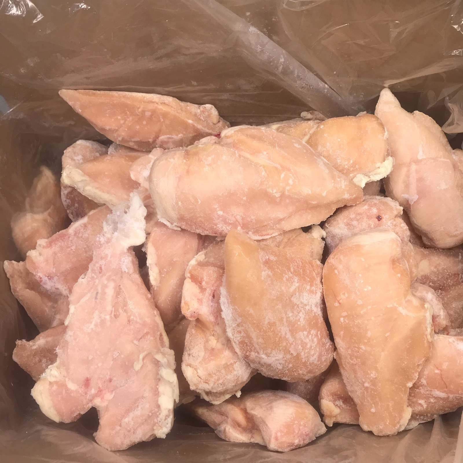 圣农鸡胸肉冷冻生鲜鸡肉健身食1000克*5包鸡脯肉圣农单冻大胸速冻