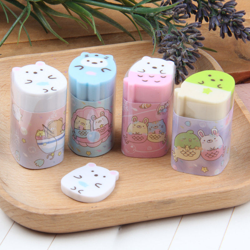 小学生可爱网红橡皮擦女创意少女心擦干净韩版象皮学习文具像笔擦