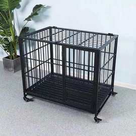 防咬宠物笼加厚方管大型中型犬加粗金毛萨摩藏獒高加索德牧狗笼子