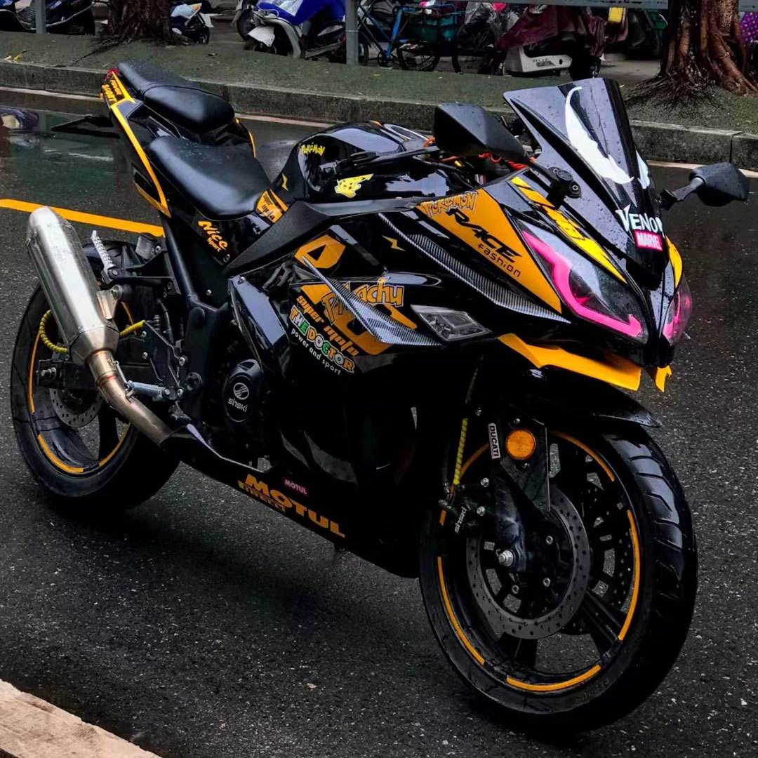 机车摩托车小忍者北极光地平线成人进口跑车整车可上牌燃油重机车