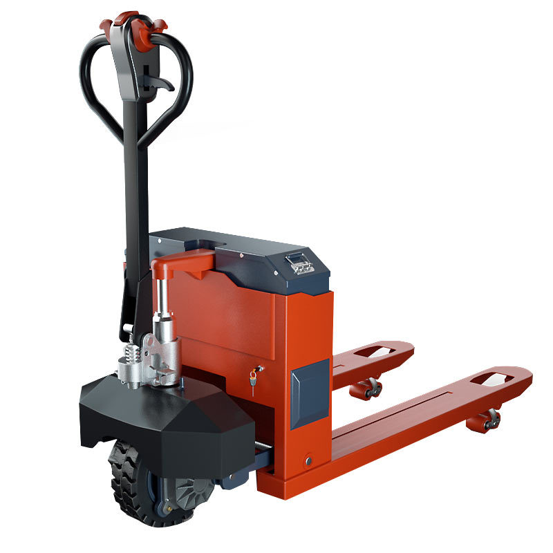 批发狮克越野电动叉车2吨液压地牛工地仓库托盘车工厂液压电动搬