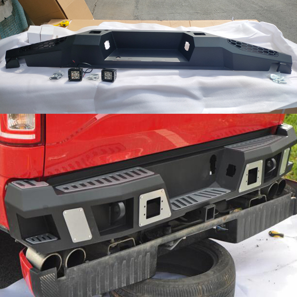 适用福特f150 2015-2017 后杠汽车后保险杠ford f150 rear bumper