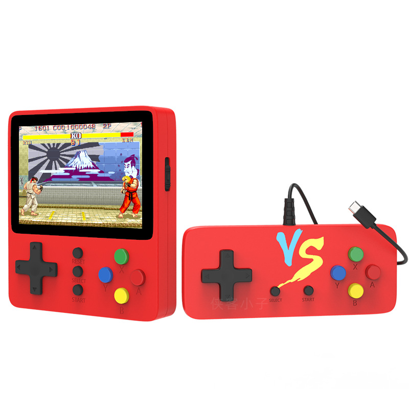 跨境500合1便携式迷你psp小型k5游戏机双人版sup复古怀旧掌机工厂