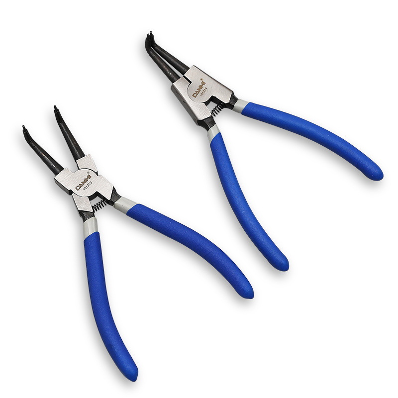 Multi-Purpose Circlip Pliers 4-in-1 Set Large and Small Circlip Pliers Spring Closing Ring Pliers Inner Card Outer Card Closing Ring Gear Line