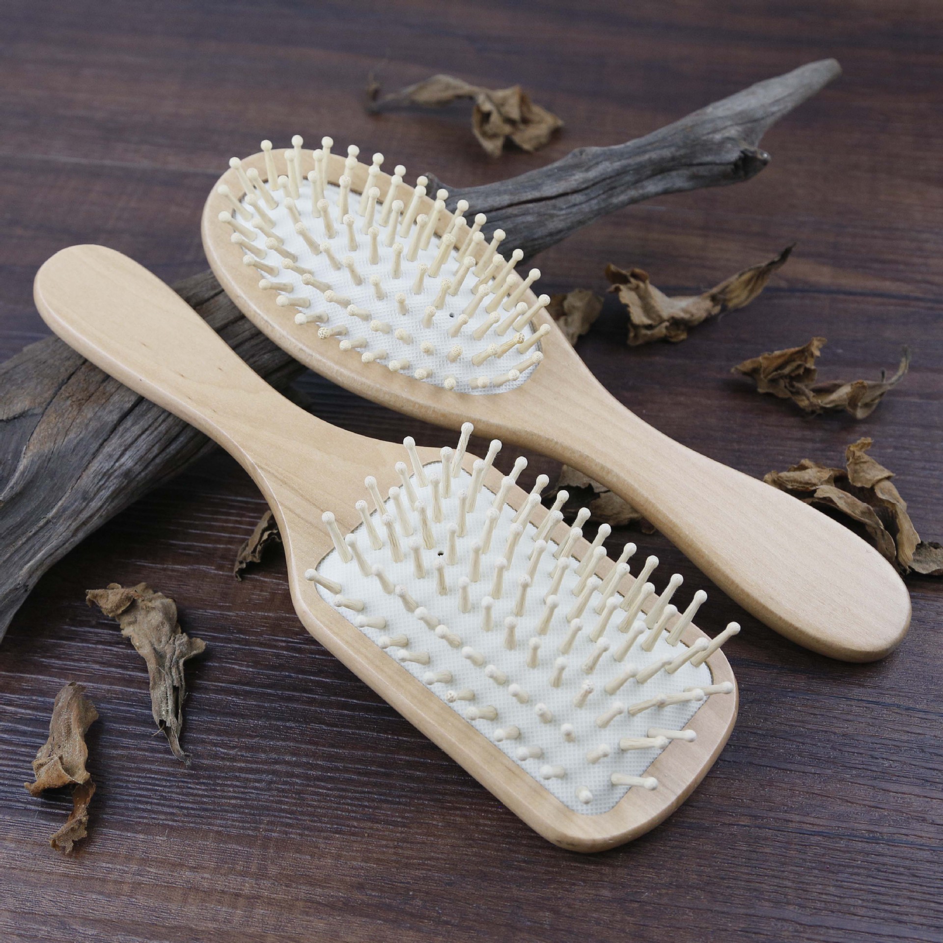 荷木气囊气垫梳子 头部头皮按摩 椭圆气囊梳 大坂梳 按摩保健梳子