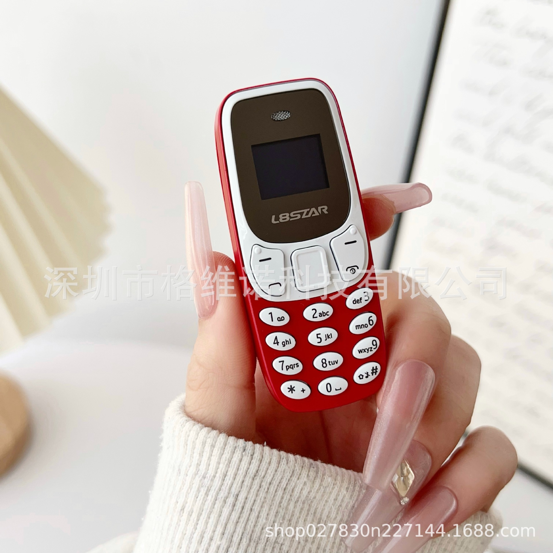 跨境热销L8star bm10超小微型手机迷你直板蓝牙拨号按键双卡手机