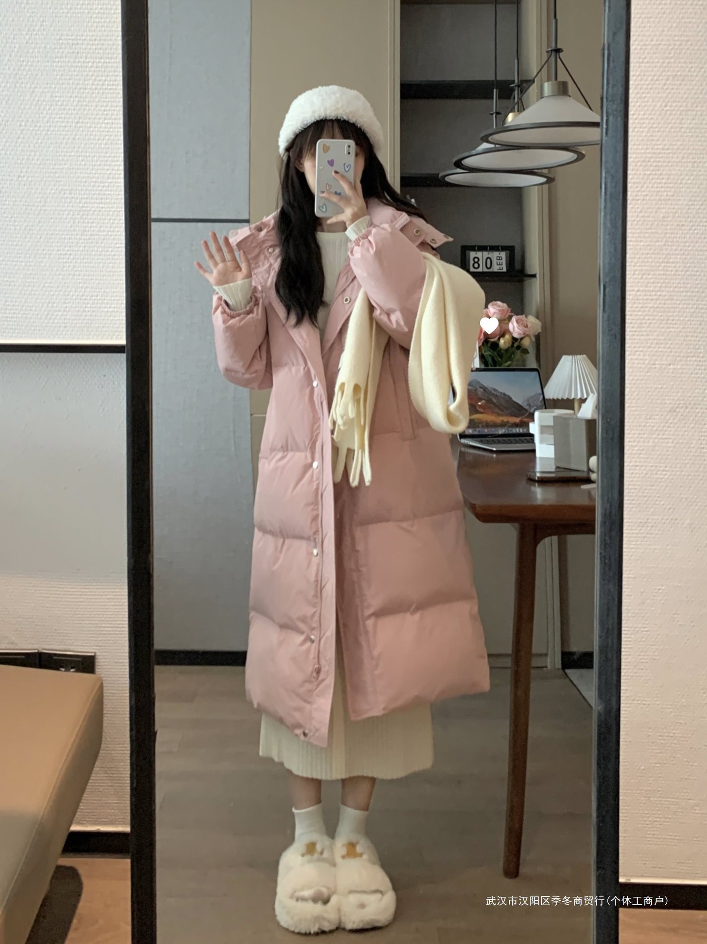ms 新国标90白鸭绒春情侣中戏加厚中长款紫色羽绒服外套女-阿里巴巴