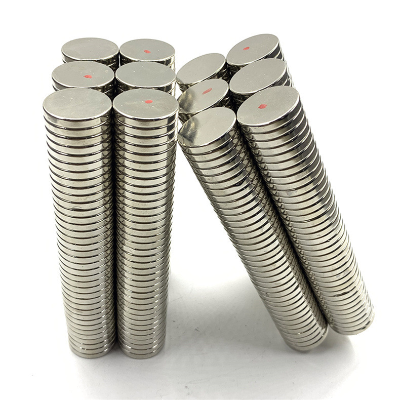 圆形强磁铁钕铁硼 磁铁片超强力小磁钢吸铁石加工定制