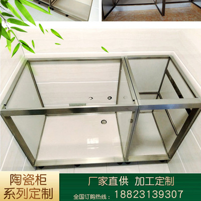 全铝材家具定制 现代铝合金橱柜厨房整体橱柜铝合金柜门框架定做