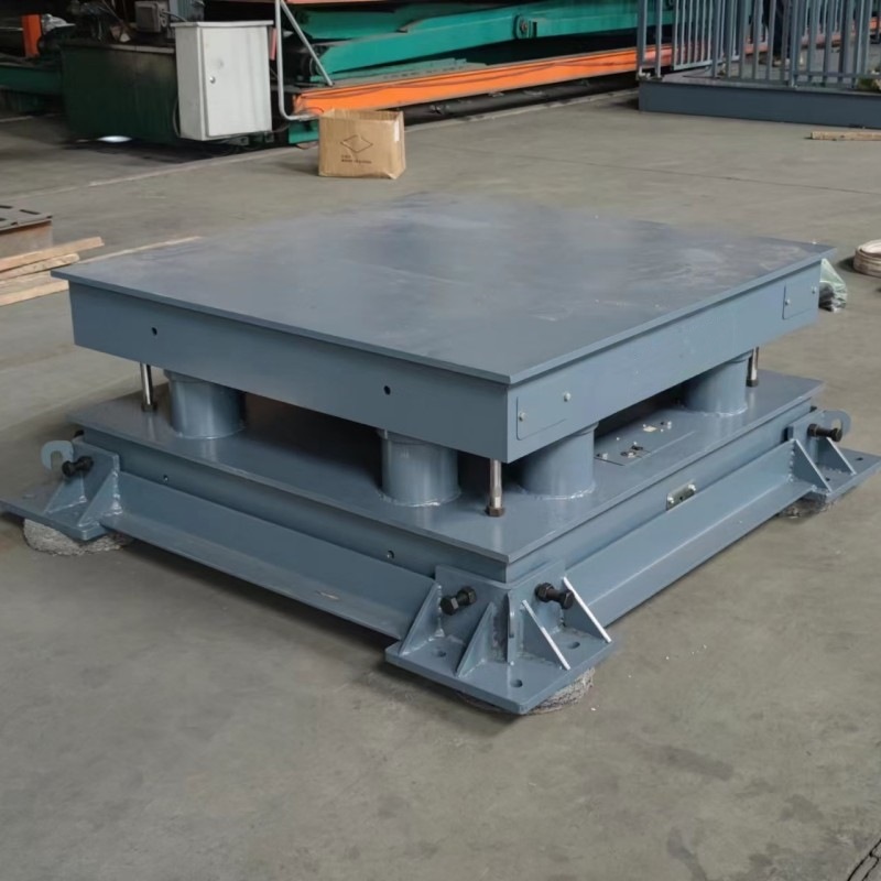 缓冲型三层电子地磅scs-8t弹簧减震平台磅称1.5x1.