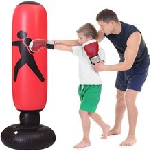 不倒翁玩具宝宝儿童拳击大号充气小孩家用跆拳道锻炼发泄训练器材