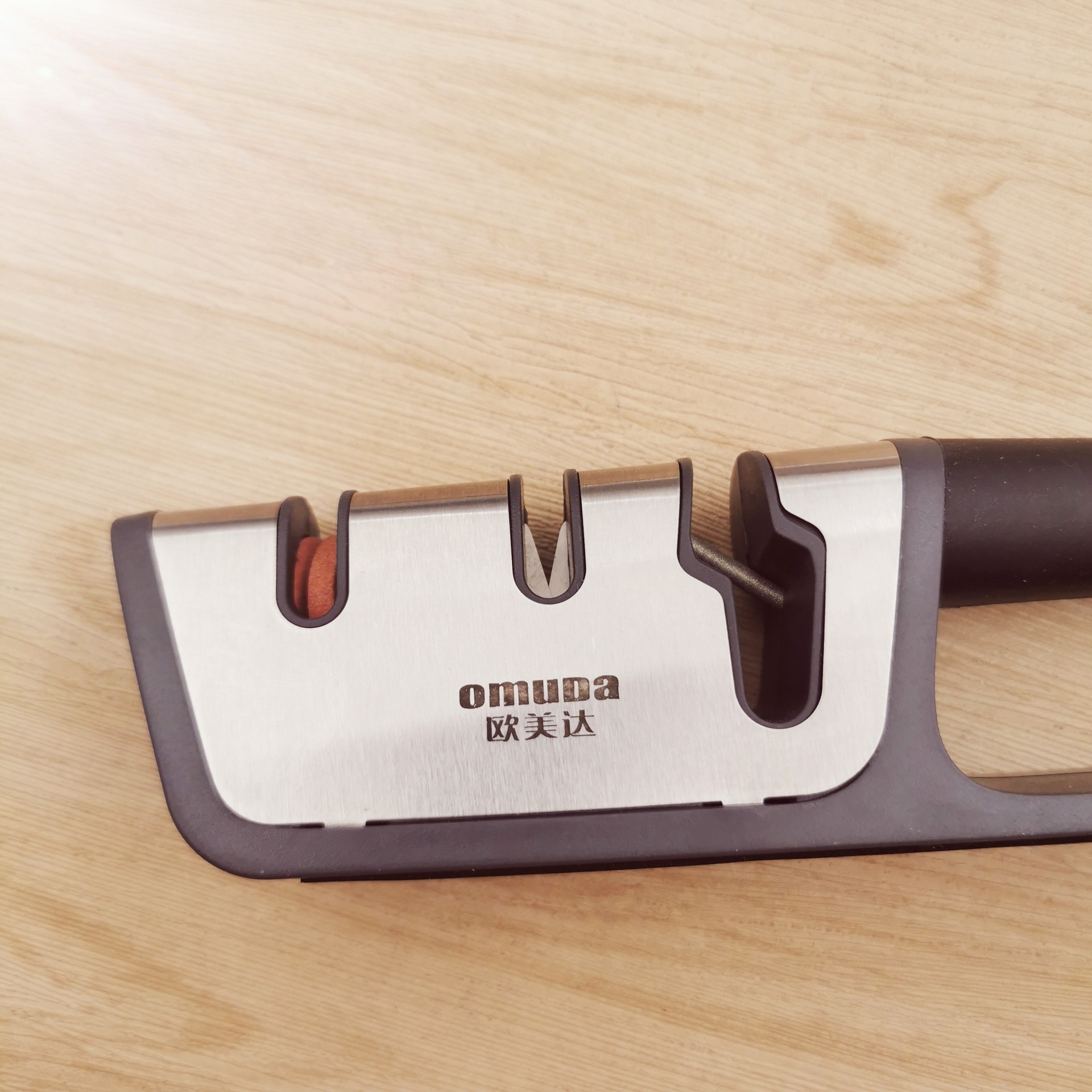 欧美达磨刀器86402 磨刀器 磨刀 磨剪刀 粗磨 细磨 omd厨具