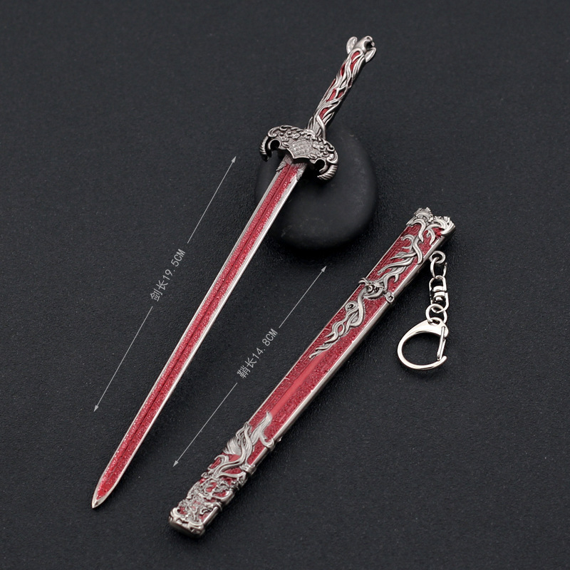 武*纪逆天而行手办永恒之夜纣王 封神子羽诛天剑不闻不问周边模型